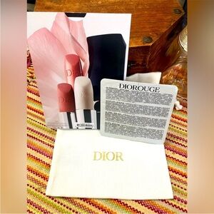 Dior Lipstick Trio with Pouch